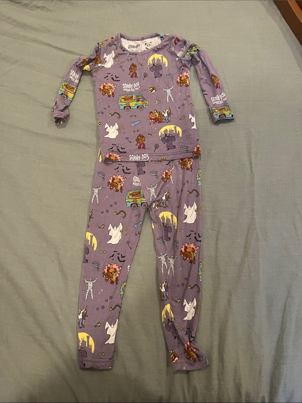 Bellabu bear scooby doo pajamas